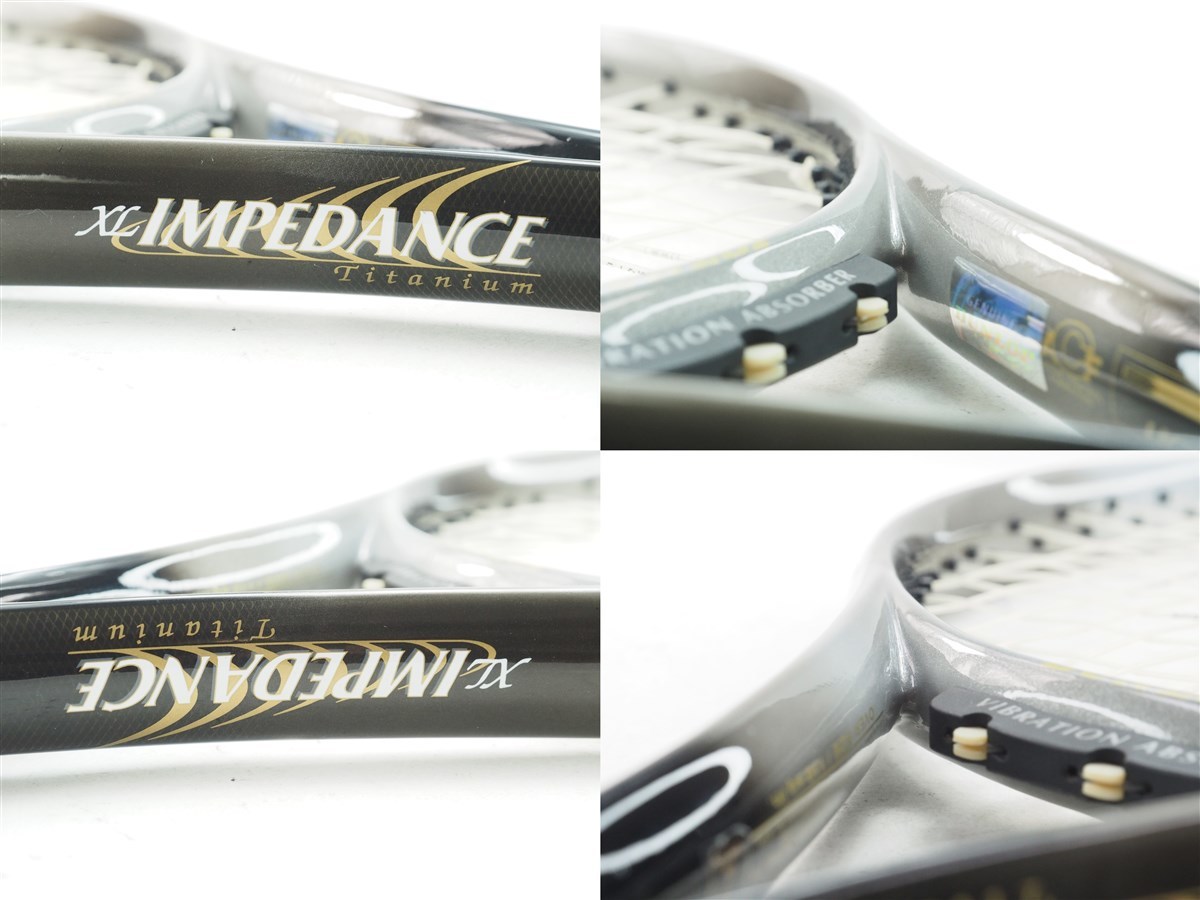  used tennis racket Dunlop XL impedance titanium 1999 year of model (G2)DUNLOP XL IMPEDANCE Titanium 1999
