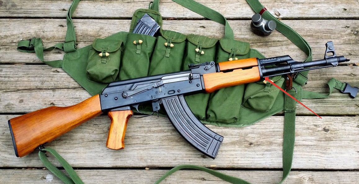実物 AK-47 ハンドガード リテイナー ロシアソ連 検 無可動 AKM RPK lct e&l we npo _画像8