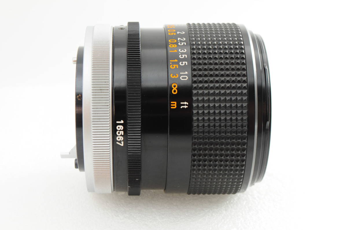 【極上品】Canon キヤノン FD 28mm F2 S.S.C. MF一眼レフ用 広角単焦点レンズ #727_画像4