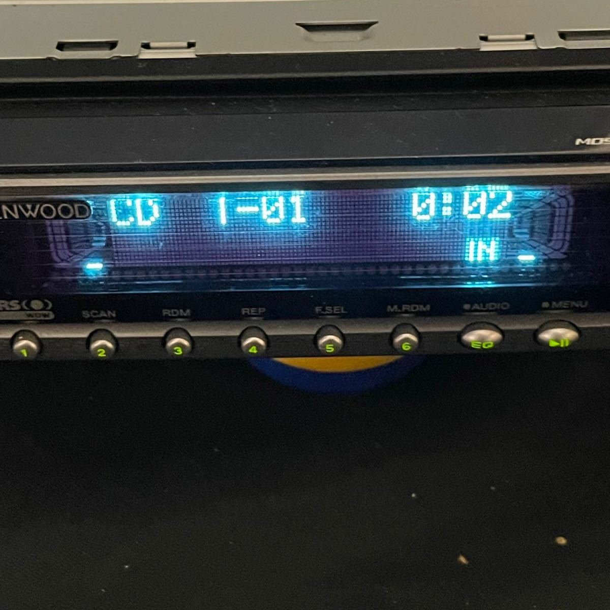レトロ! KENWOOD f-CD07 CDレシーバー デッキ 12V ケンウッド レトロ! KENWOOD f-CD07 CDレシーバー デッキ 12V ケンウッド