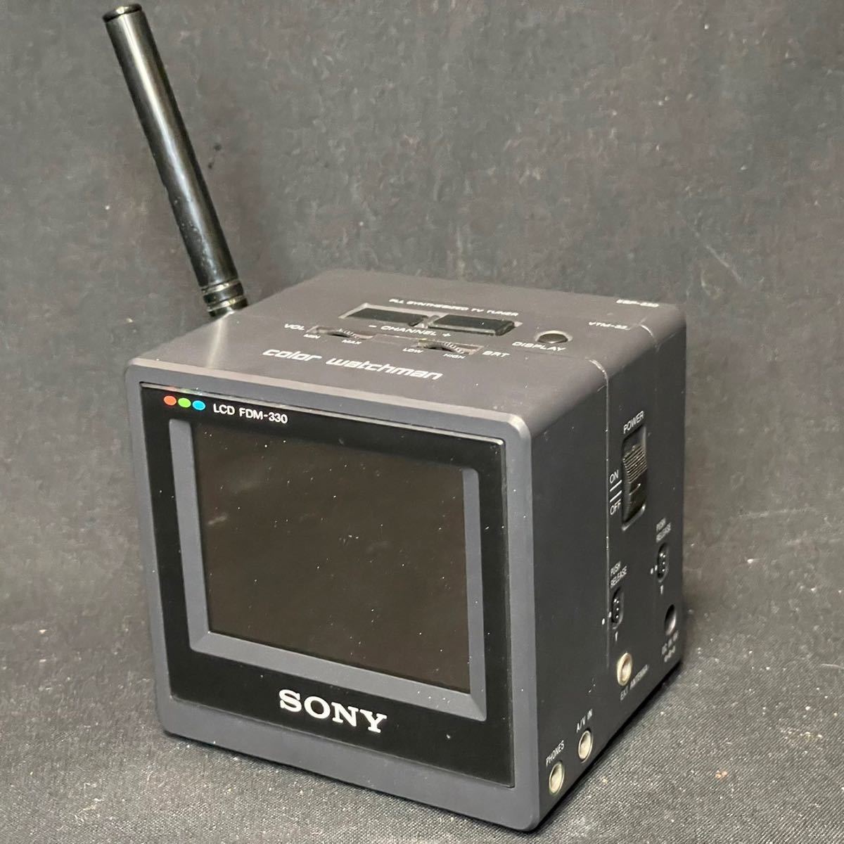 Bibian 比比昂- 超希少通電品! SONY LCD FDM-330 color watchman Bibian 比比昂- 超希少通電品! SONY LCD FDM-330 color watchman