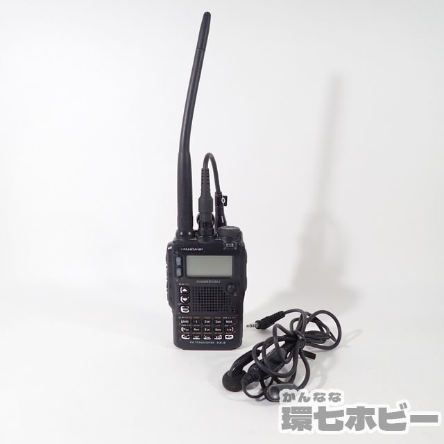 1UC6◇ヤエス YAESU 八重洲無線 VX-8 FNB-101LI トランシーバー 通電