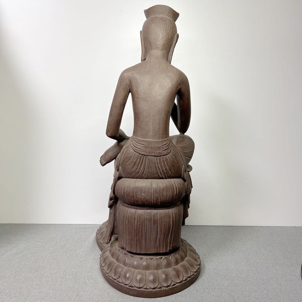 仏教美術 弥勒菩薩 半跏思惟像 国宝写し 仏像 樹脂仏像 高さ51cm 弥勒