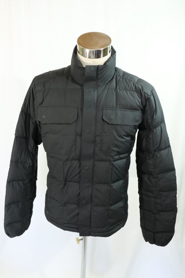 【Used】HAGLOFS ホグロフス 19F 高機能 極暖 HEDE DOWN JACKET ダウンジャケット 登山 アウトドア キャンプ 人気モデル 黒 M ■ET23F0134