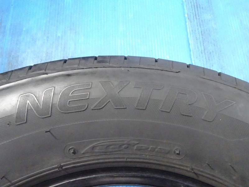 ブリヂストン NEXTRY 145/80R13 75S★8.5分山 2021-22年製 4本価格 ノーマル【福島発 送料無料】FUK-D11517★軽自動車_画像9