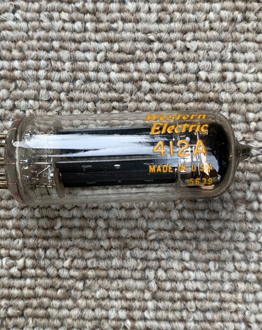 □Western Electric 412A rectifier tube ・整流管 WE412A １本中古品