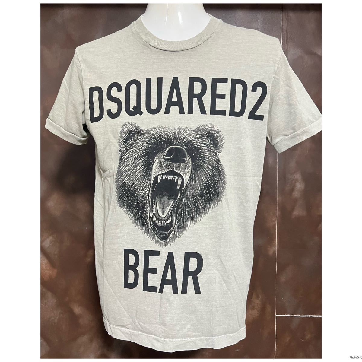 驚きの値段 Dsquared2 Tシャツ カットソー XS ロゴ ベアー ディー