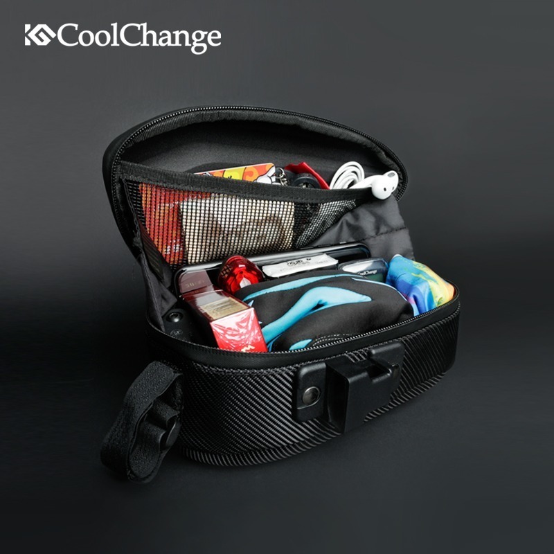 s1886 Coolchange bicycle saddle-bag waterproof mtb bike reflection cycling after part seat large bag bicycle accessory 
