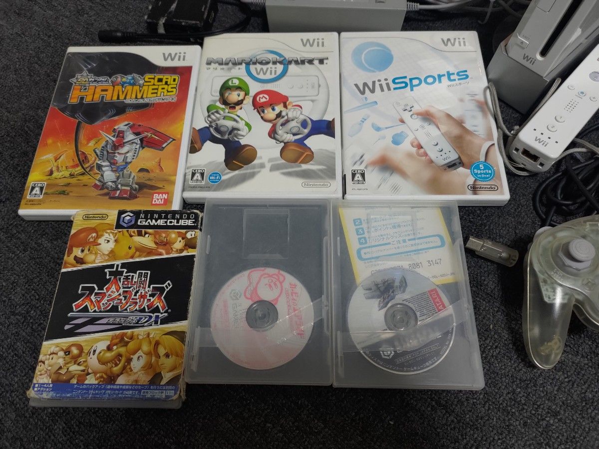 任天堂 Wii 本体&ソフト + ゲームキューブコントローラ 後期型 任天堂 Wii 本体&ソフト + ゲームキューブコントローラ 後期型