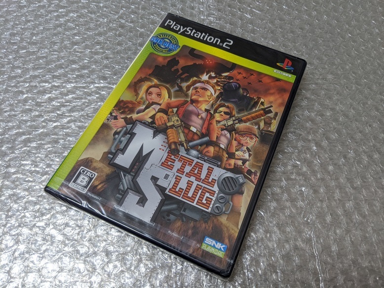 【未開封・シュリンク有】PS2 メタルスラッグ SNK プレイステーション２ PlayStation2 METAL SLUG レトロゲーム SNK Best Collection
