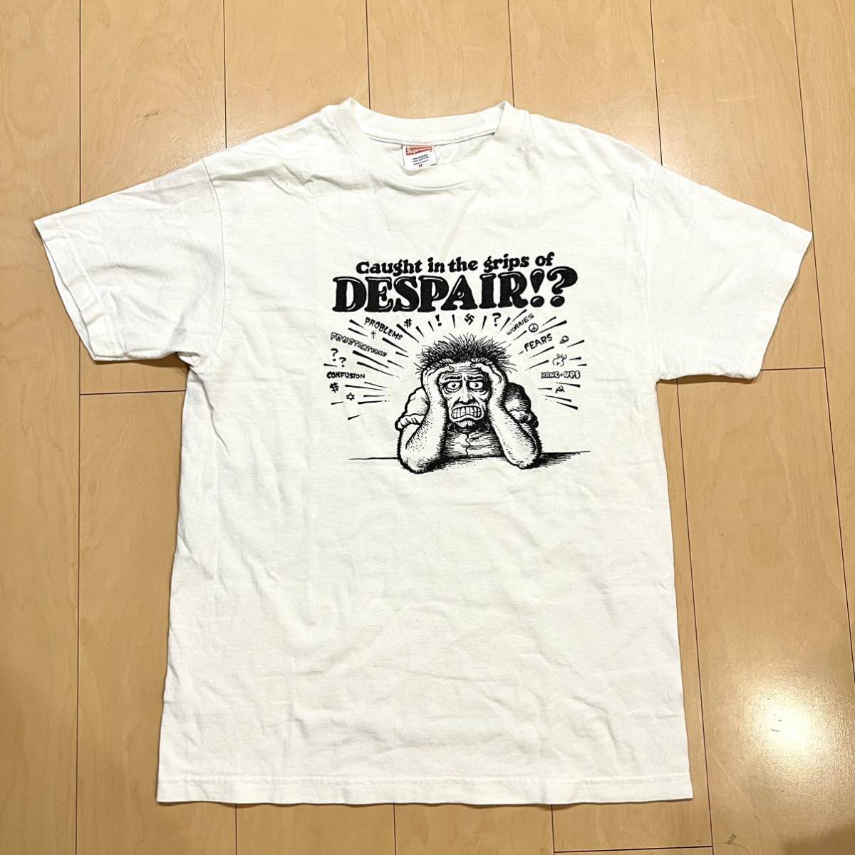 春のコレクション 90年代ビンテージ 激レア! SUPREME×ロバート・クラム 美品格安! サイズM Tシャツ DESPAIR Mサイズ