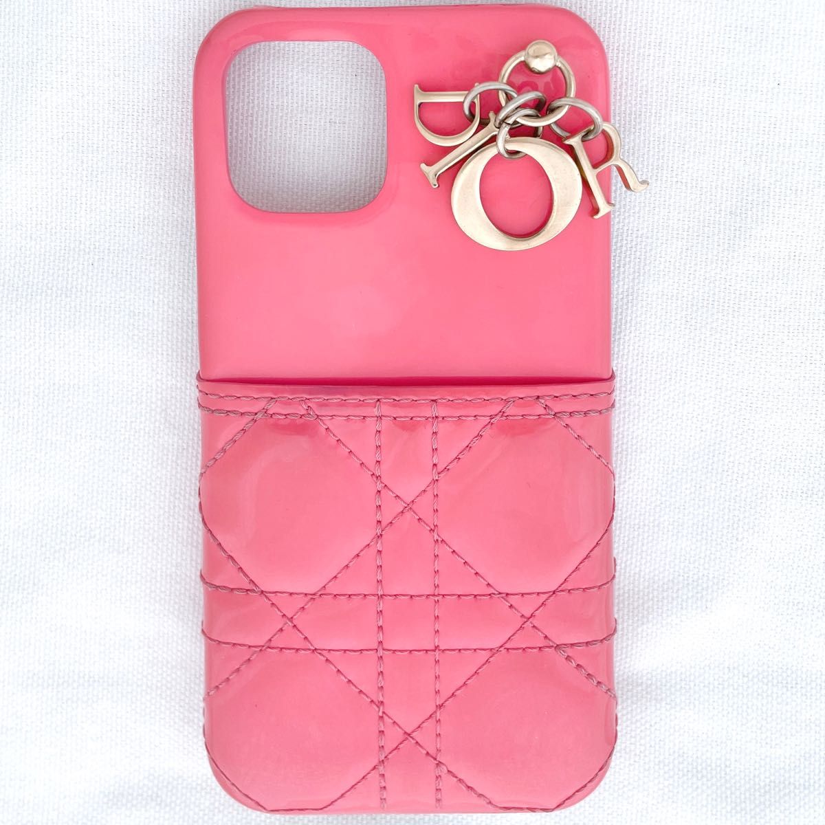 Dior ディオール レディディオール iPhone12pro カバー 美品-