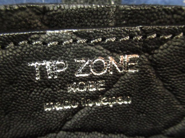 TIP ZONE ティップゾーン 超 日本製 エレファント レザー 象革 ポーチ型ロングウォレット 長財布 ネコポス可能 N0376(長財布