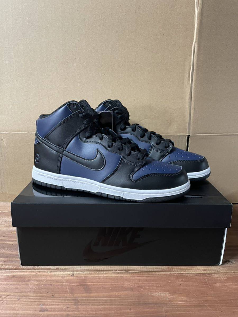 FRAGMENT × NIKE DUNK HIGH CITY PACK MIDNIGHT NAVY ナイキ フラグメント ダンク_画像1
