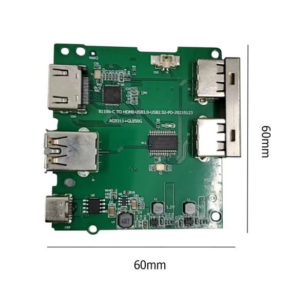 任天堂 Switch スイッチ 純正 ドッキングステーション 充電スタンド インターフェイス HDMI 4K USB Type-C 充電 コネクター 回路 G234_画像6