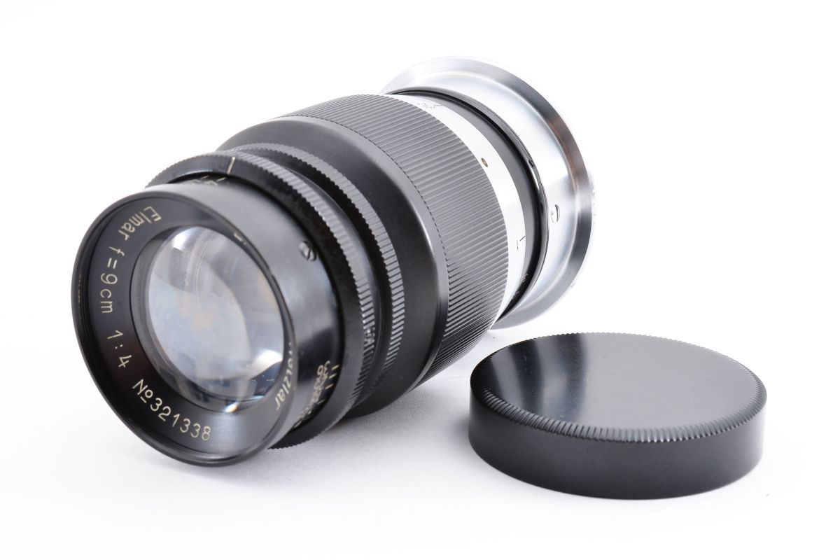 G080025★ライカ Leica Elmar 9cm F4 Lマウント