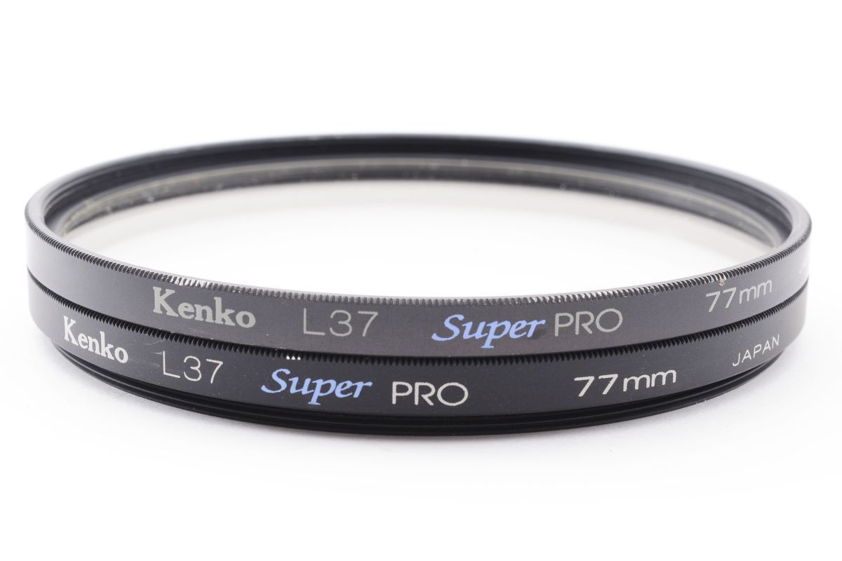 s2032★77mm ケンコー Kenko L37 Super PRO フィルター 2枚_画像1