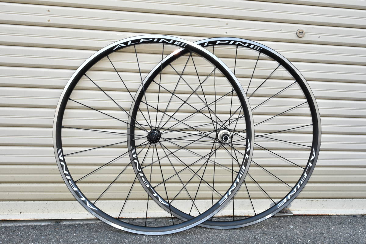 超軽量1380g　BENEFIT LIGHTNING ALPINE WH-RA24CLR-II　シマノ用　17cワイドリム　TLR対応_画像1