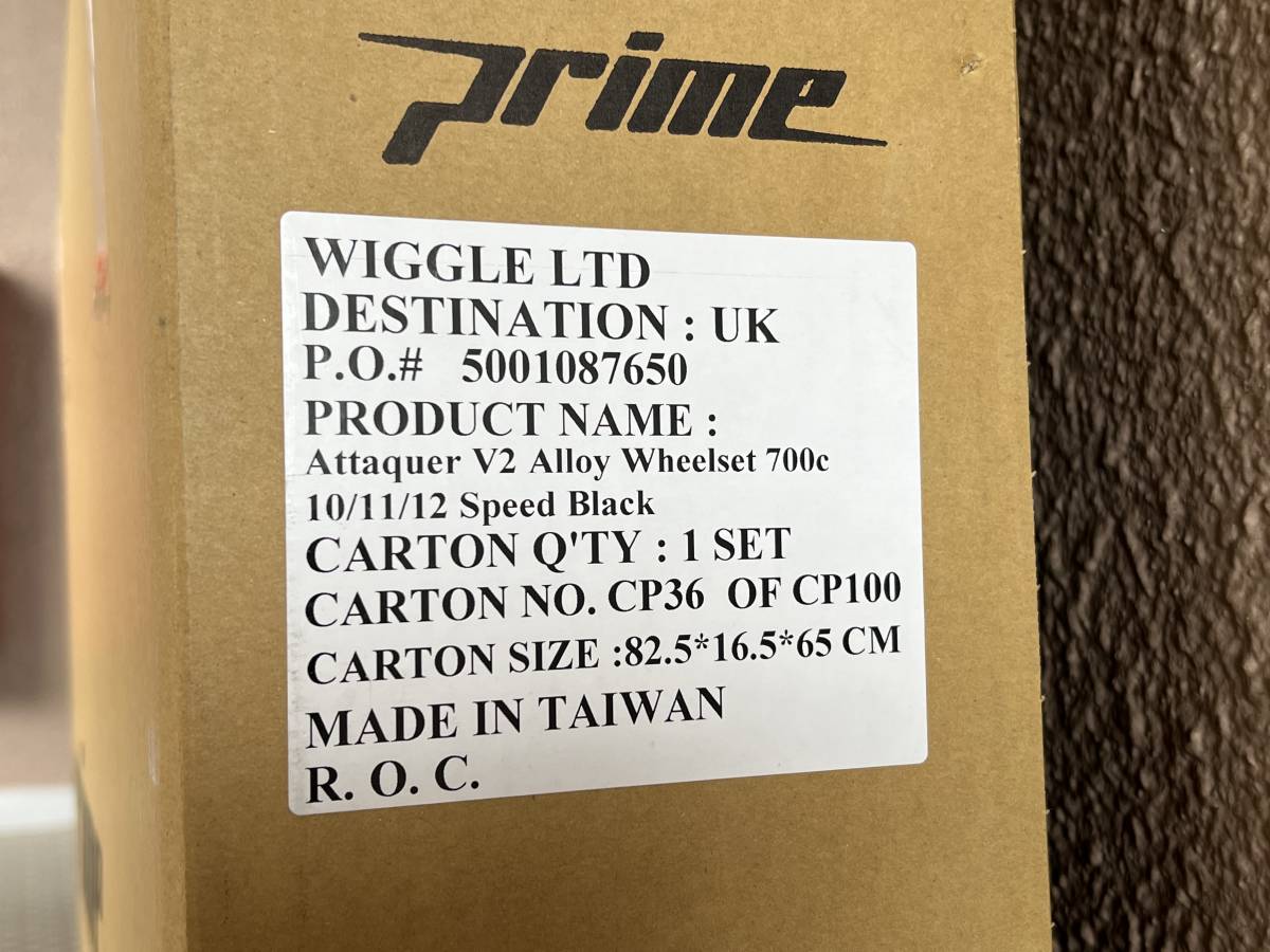 未使用新品 Prime Attaquer V2 アロイホイールセット リム 未使用新品 Prime Attaquer V2 アロイホイールセット リム
