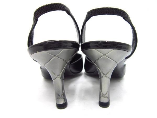シャネル 本物 バックストラップ パンプス シューズ ヒール シャネル 本物 バックストラップ パンプス シューズ ヒール