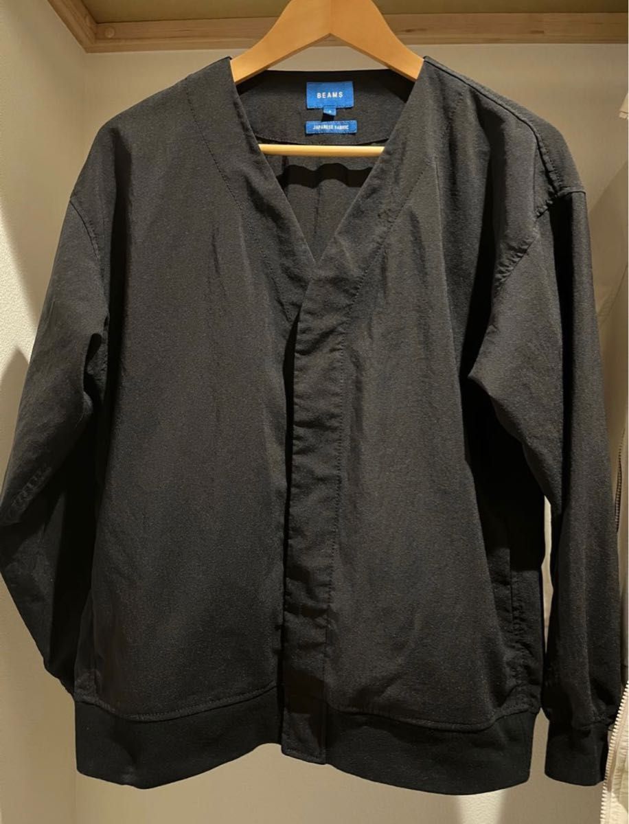 BEAMS ビームス EVALET (R) カーディガン sサイズ BLACK