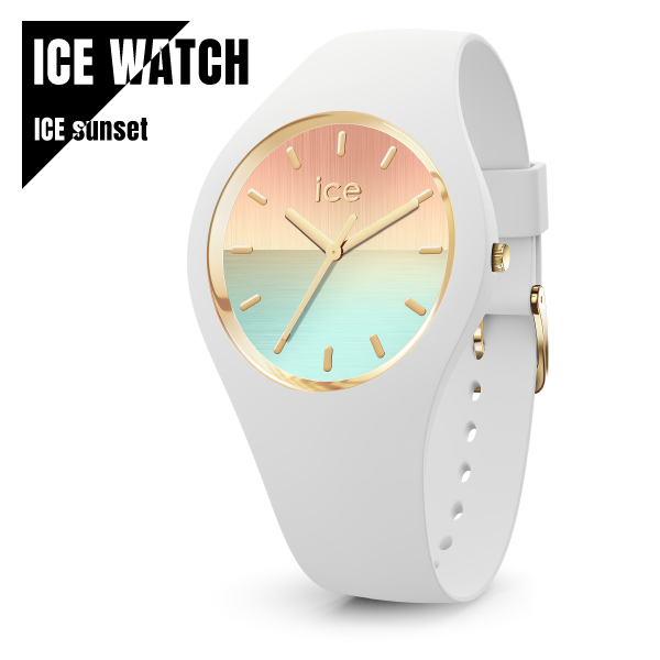 ICE WATCH アイスウォッチ ICE sunset アイスサンセット ゴールデンホライズン ミディアム レディース 020637 国内正規品 ★新品_画像1