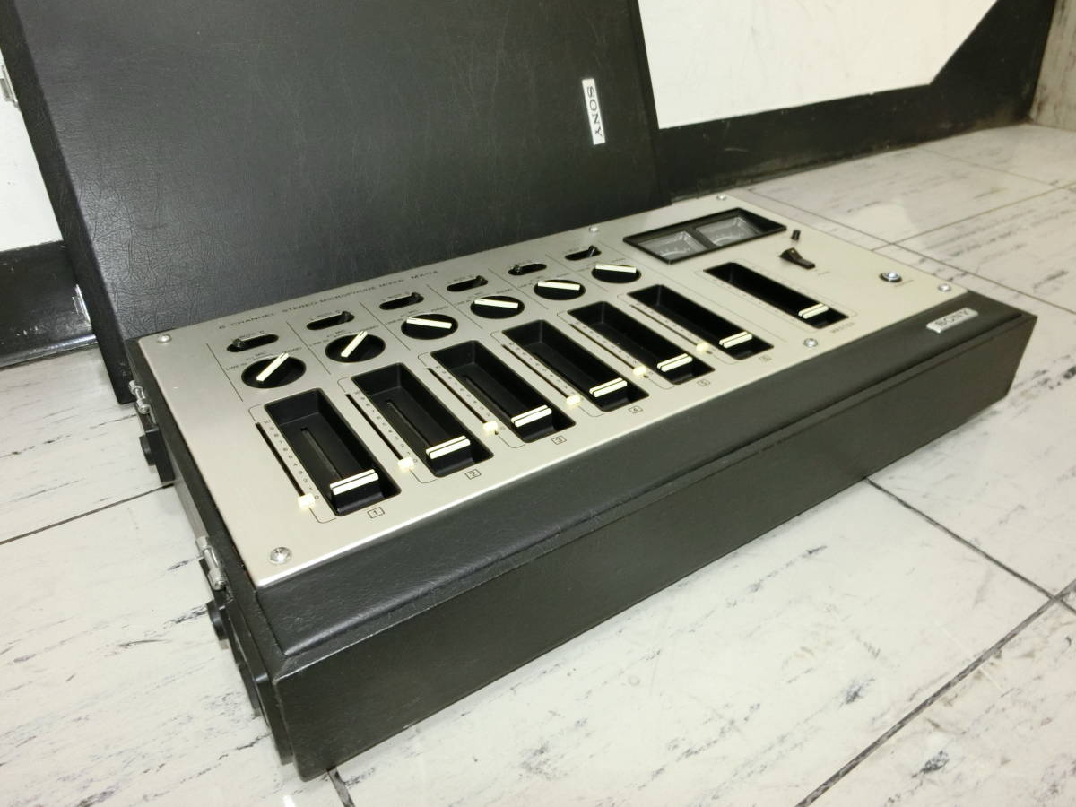 大割引 SONY ソニー MIC ステレオミキサープリアンプ動作品 MX-14