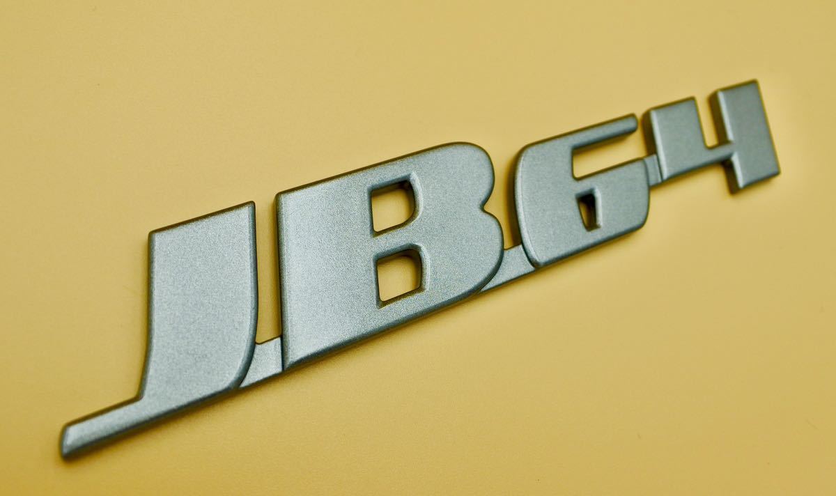 スズキ Jimny ジムニー JB64 Handmade Emblem オリジナル 手作りエンブレム(グレーメタリック)_画像3