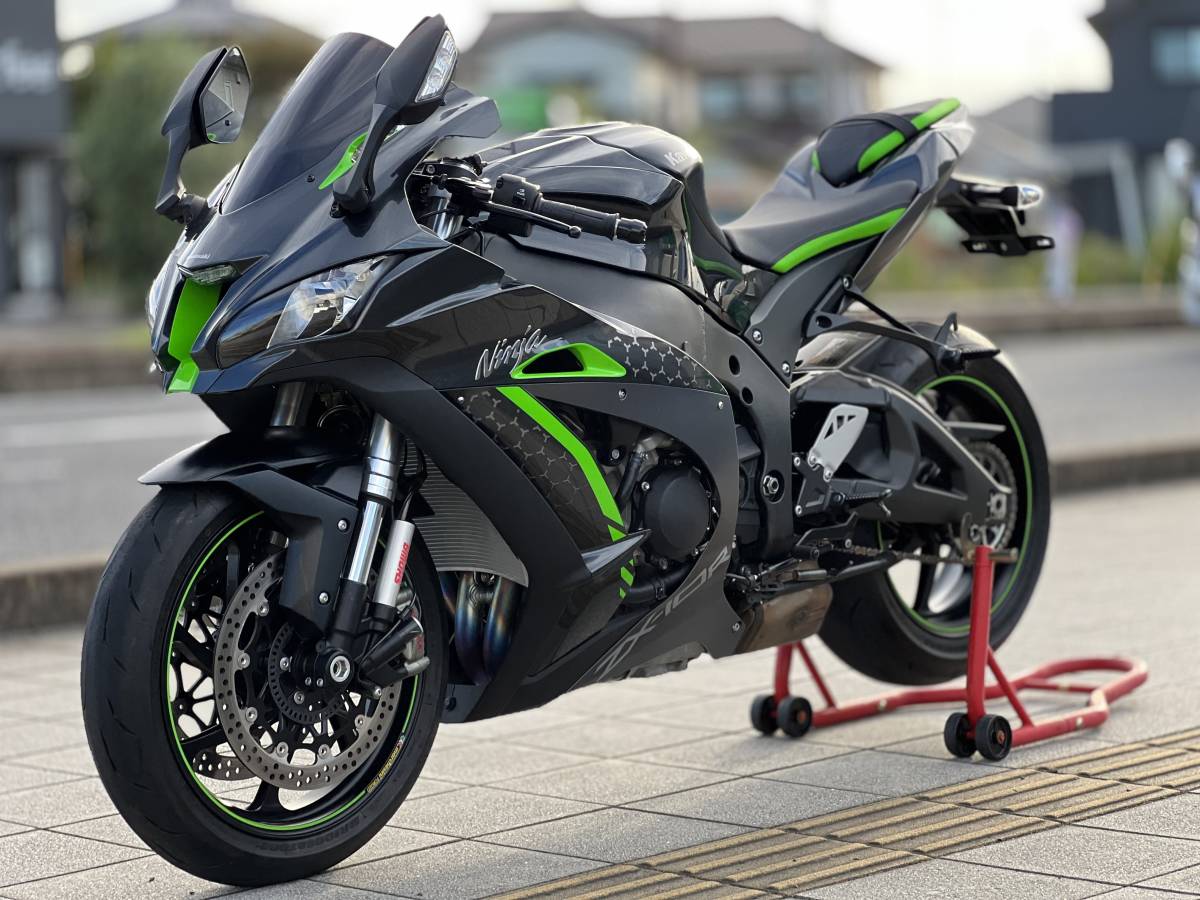 カワサキ ニンジャ ZX-10R SE 6960km 平成30 中古車体!動画有 カワサキ ニンジャ ZX-10R SE 6960km 平成30 中古車体!動画有