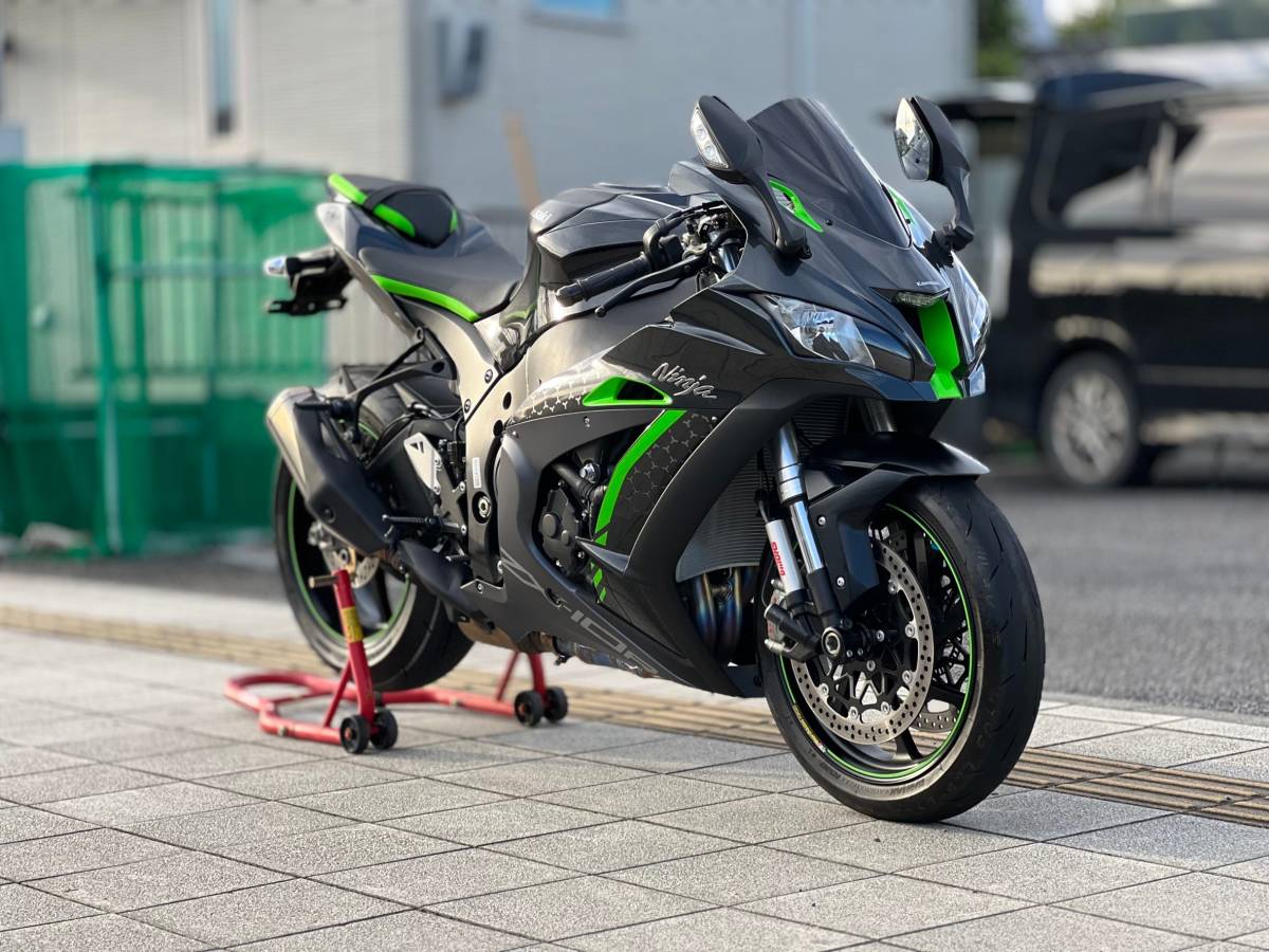 カワサキ ニンジャ ZX-10R SE 6960km 平成30 中古車体!動画有 カワサキ ニンジャ ZX-10R SE 6960km 平成30 中古車体!動画有