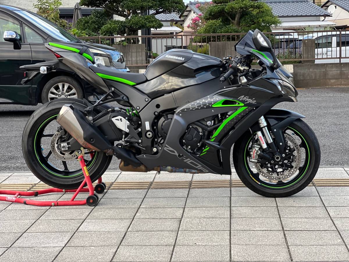 カワサキ ニンジャ ZX-10R SE 6960km 平成30 中古車体!動画有 カワサキ ニンジャ ZX-10R SE 6960km 平成30 中古車体!動画有