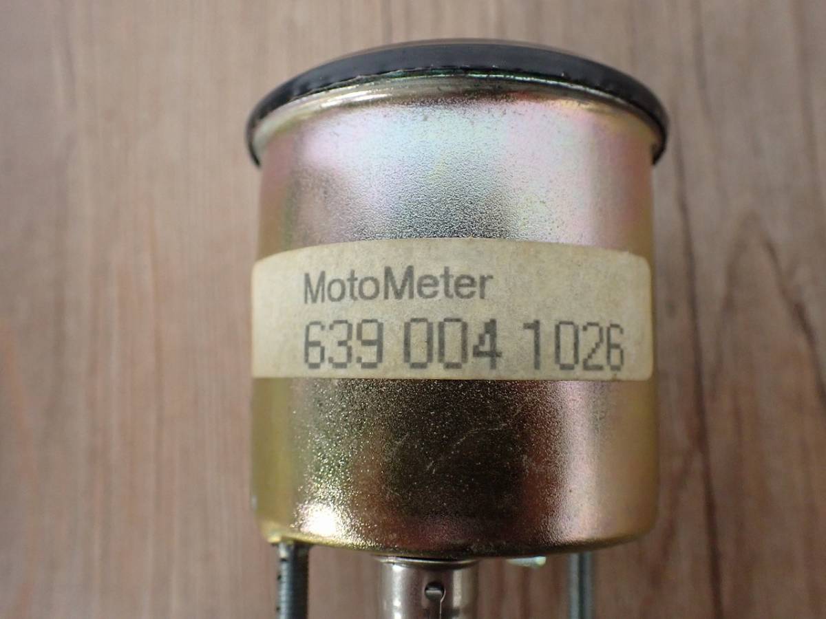 中古 計器 MOTOMETER 6390041026 PA 0398 QUARZ BMW モトメーター アナログ 時計 円型 ジャンク 74_画像3