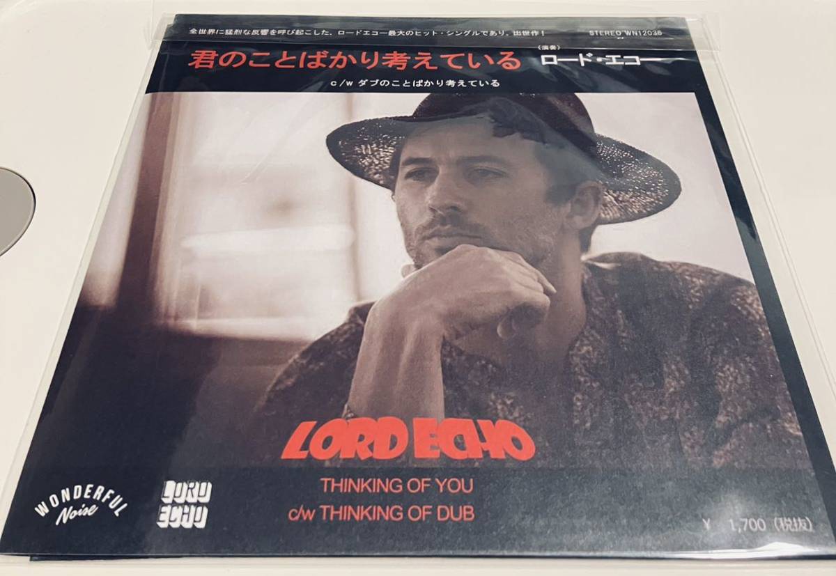 7 Lord Echo Thinking Of You / Thinking Of Dub 新品未使用 ディスコレゲエ カバー_画像2