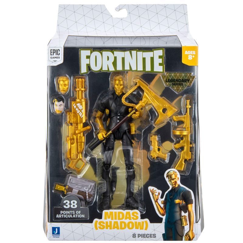 Fortnite フォートナイト マイダス レジェンダリーシリーズ フィギュアパック並行輸入品