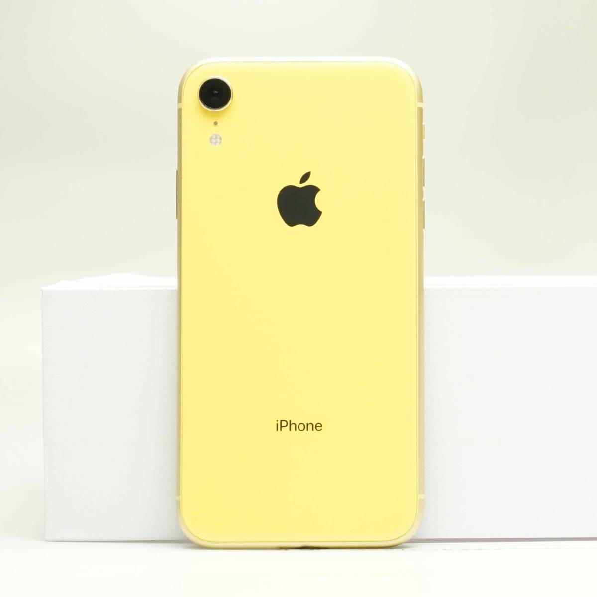iPhone XR 128GB イエローMT0Q2J/A SIMフリー訳あり品中古本体白ロム