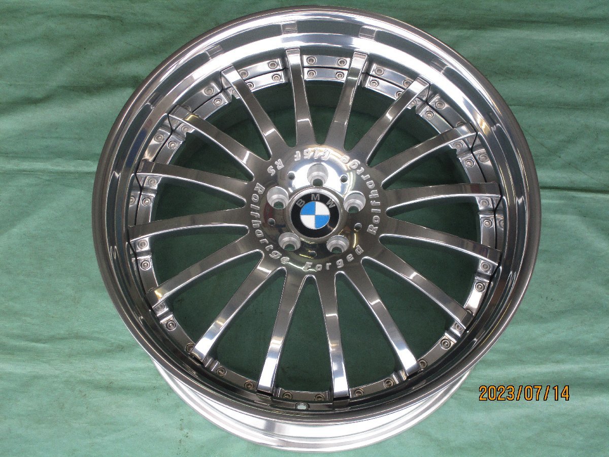 新品 Rolfhartge(ロルフハルトゲ)F16F RS Ultralight 2P(5H/112)&ピレリ・PZERO PZ4SUV 275/35-22 315/30-22 BMW・X5(G05) 4本セット_別売ＢＭＷ純正エンブレム10000円