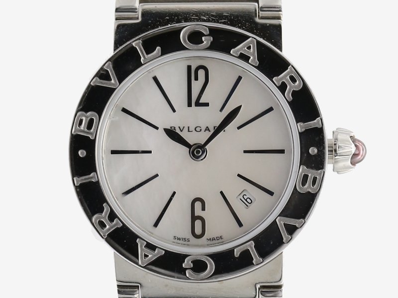 【 ブルガリ BVLGARI 】 腕時計 BBL26S ブルガリブルガリ SS クォーツ シェル文字盤 レディース 新着 72248-2