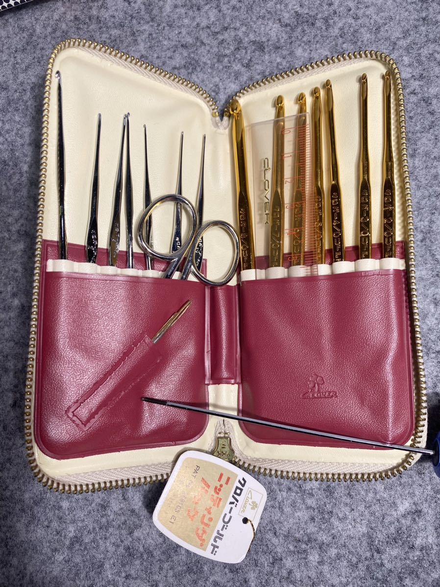 新品 未使用 クロバー ゴールドニッティングパック かぎ針 新品 未使用 クロバー ゴールドニッティングパック かぎ針