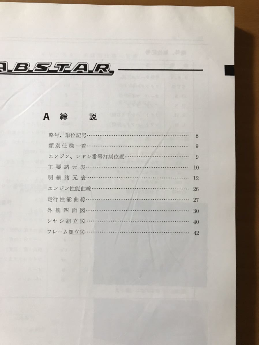 ダットサンキャブスター　ダットサン　日産　整備要領書　キャブスター　サニー　検索　ハコスカ　フェアレディ　ブルーバード