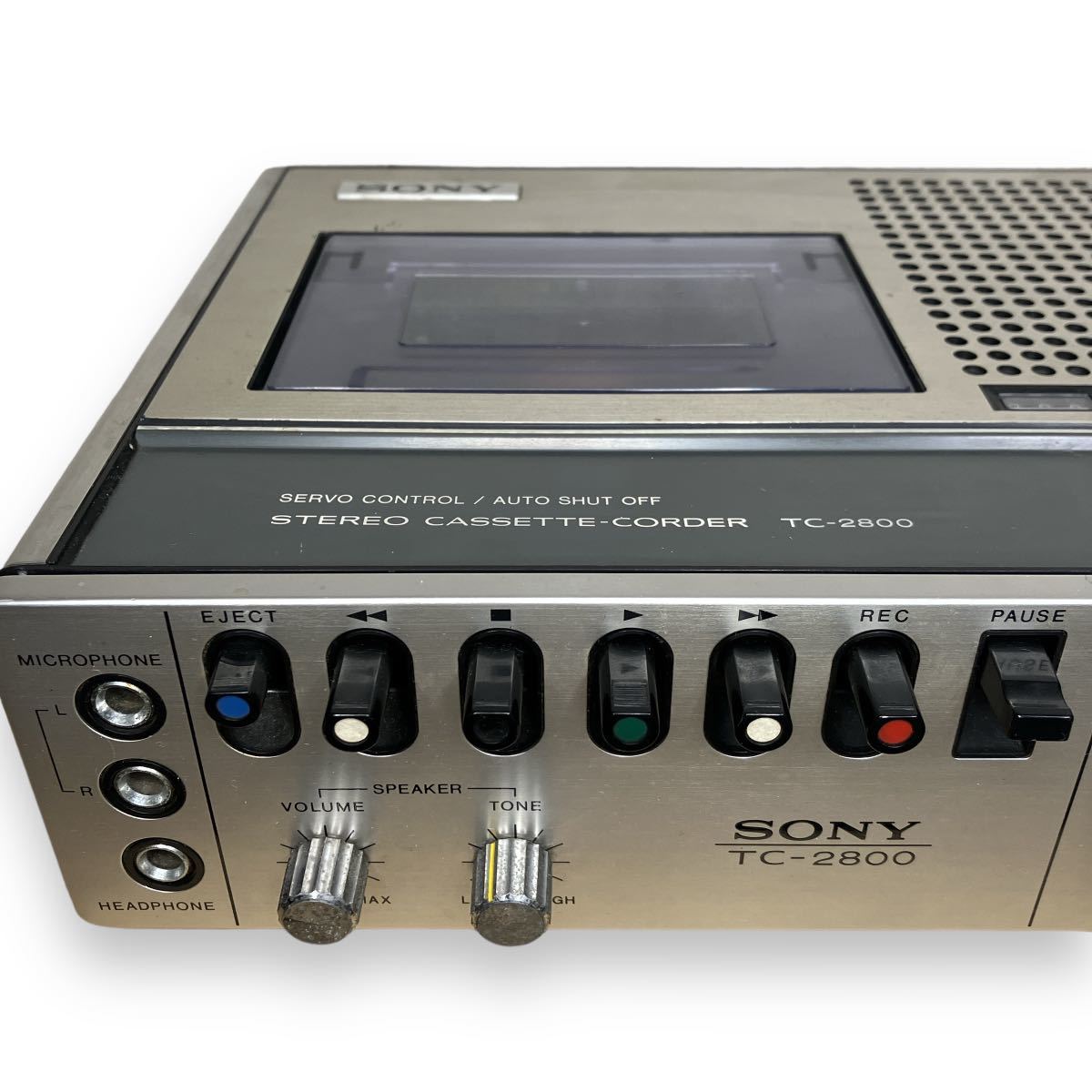 SONY ソニー TC-2800 ステレオカセットレコーダー デンスケ 完全未