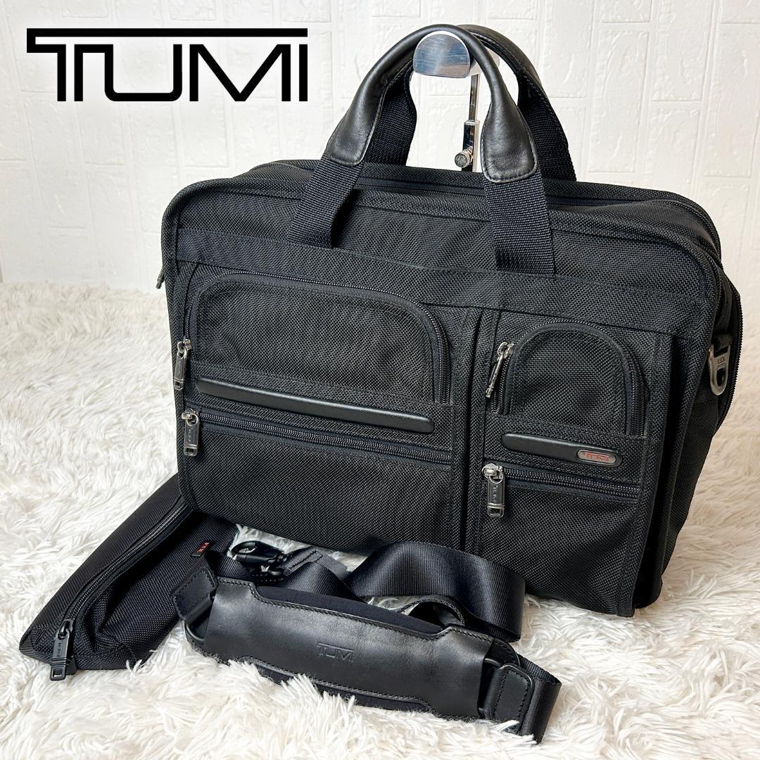 本日特価】 【良品】TUMI トゥミ ビジネスバック ナイロン ブラック