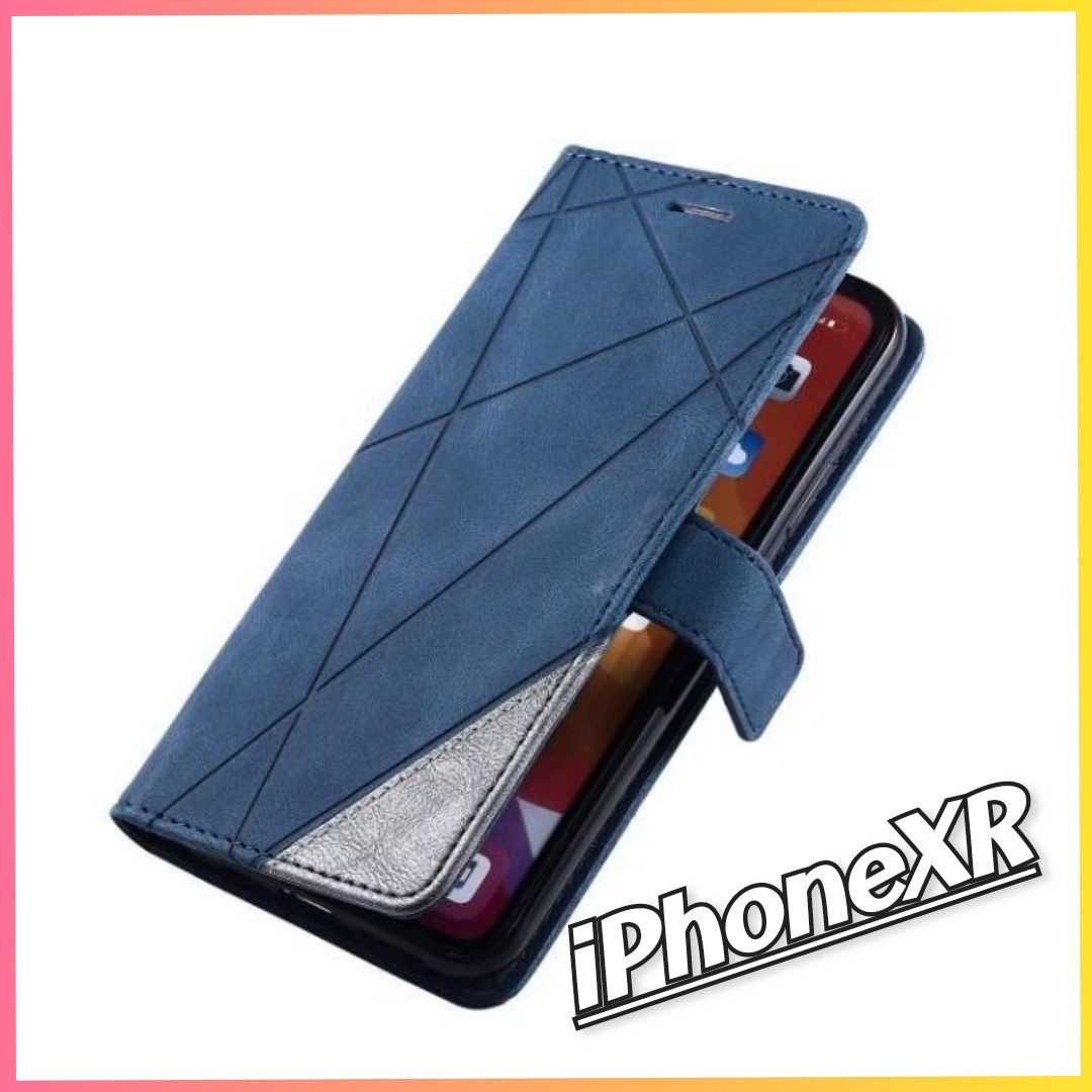 iPhoneXR iPhoneケース スマホケース手帳型 手帳型ケース カード収納 耐衝撃_画像1