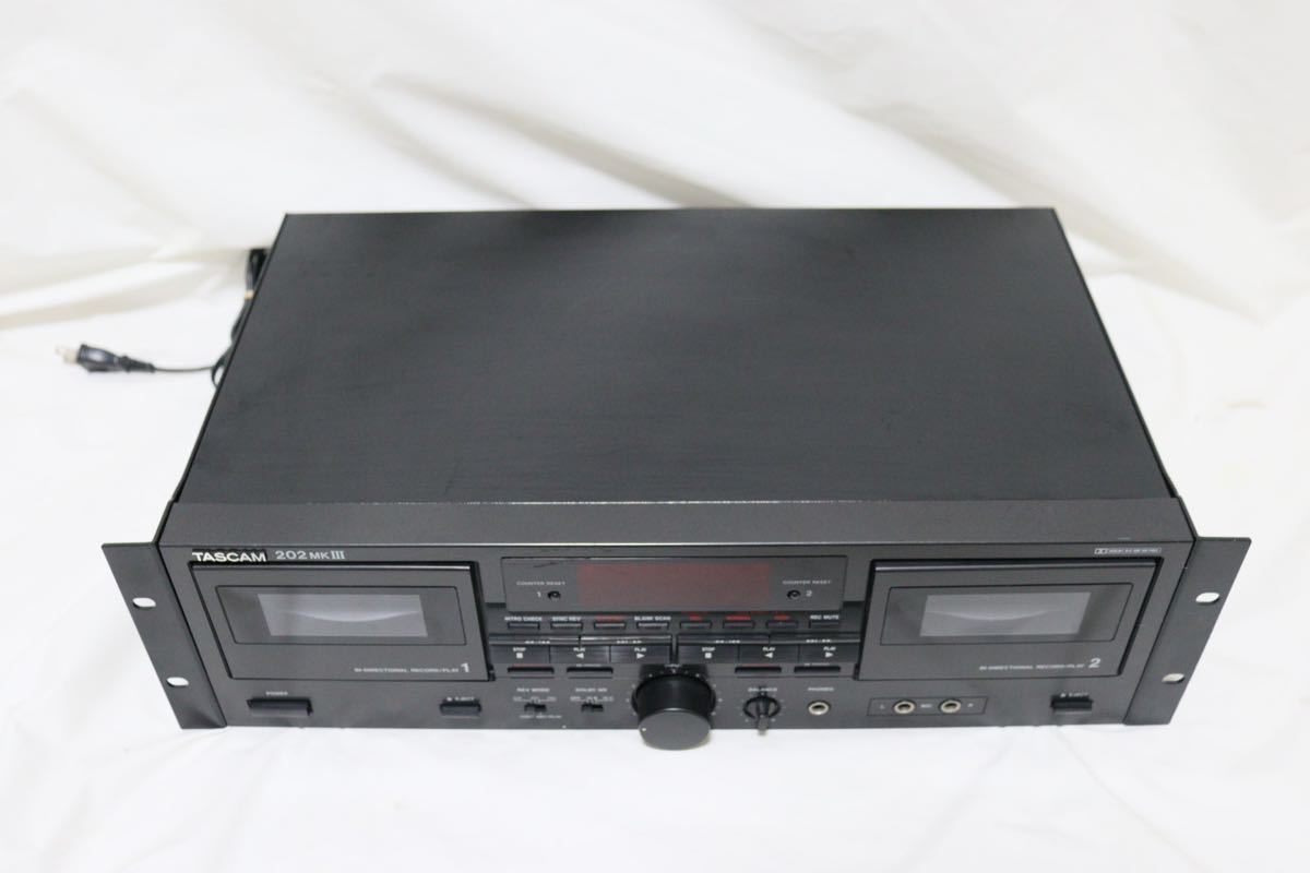 お気に入り 202MKⅢ TASCAM タスカム カセットデッキ 一般