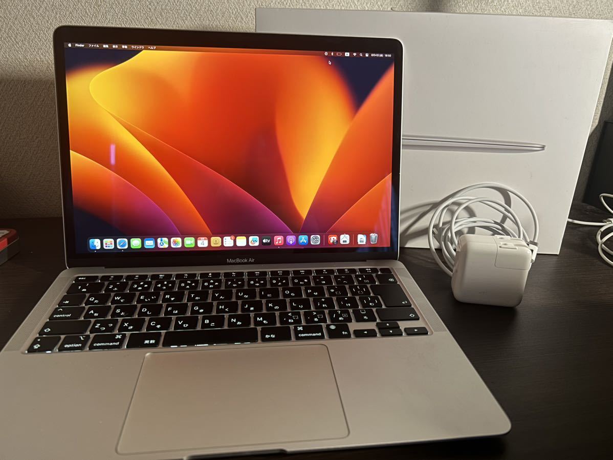 新品未開封 Apple アップル MacBook Air M1 2020 MGN63J/A 8GB SSD256GB-