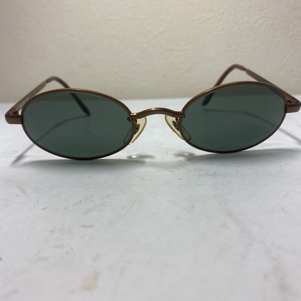 Ray-Ban レイバン B&L W2949ボシュロム ブラウンチタンフレーム グリーン系レンズ サングラス メガネ 眼鏡 丸形ビンテージ rb23081402の画像3