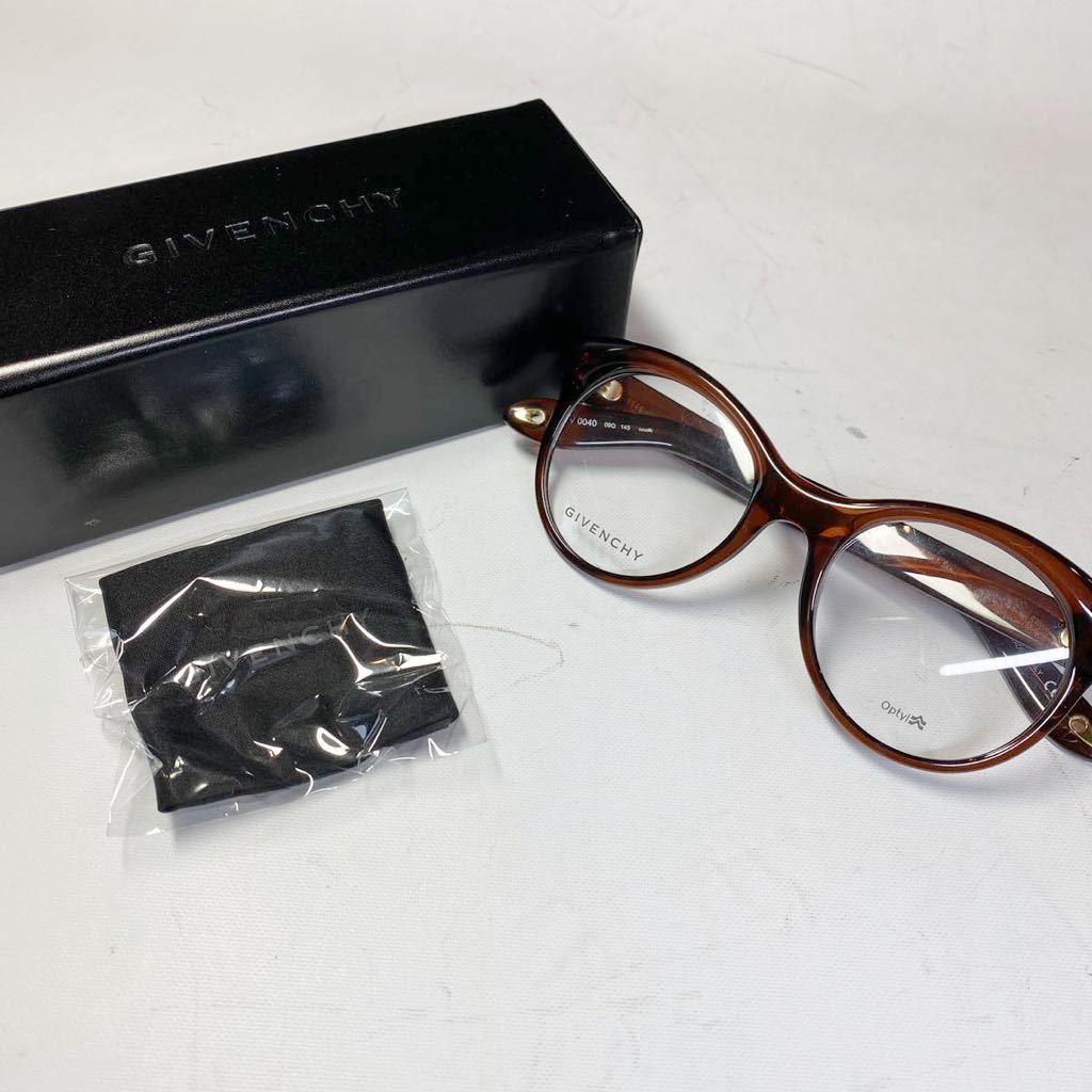 【新品未使用】GIVENCHY ジバンシー　GV0040 09Q 145 ブラウンフレーム　メガネ　眼鏡　g2308221_画像1