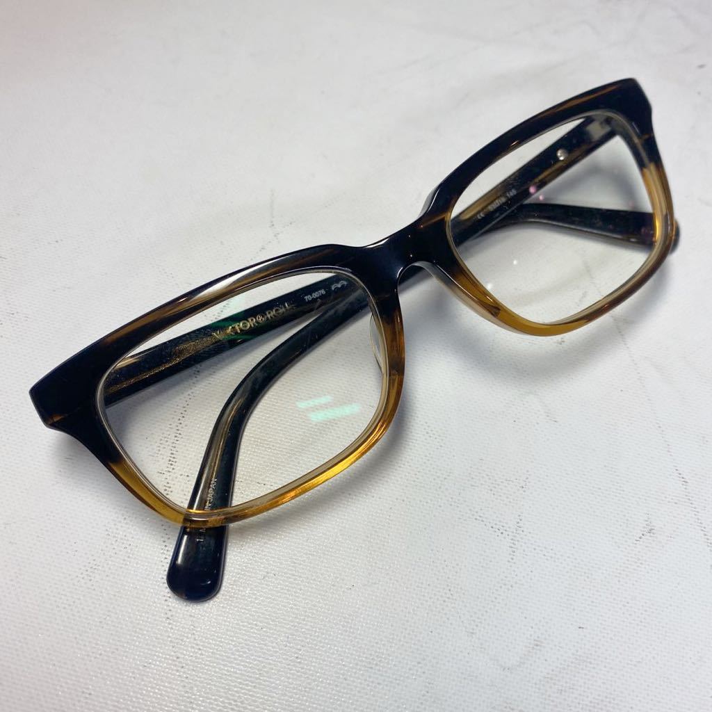 VIKTOR&ROLF 70-0076 53*18 145 Brown tortoise shell Victor & Rolf glasses glasses vr2308231