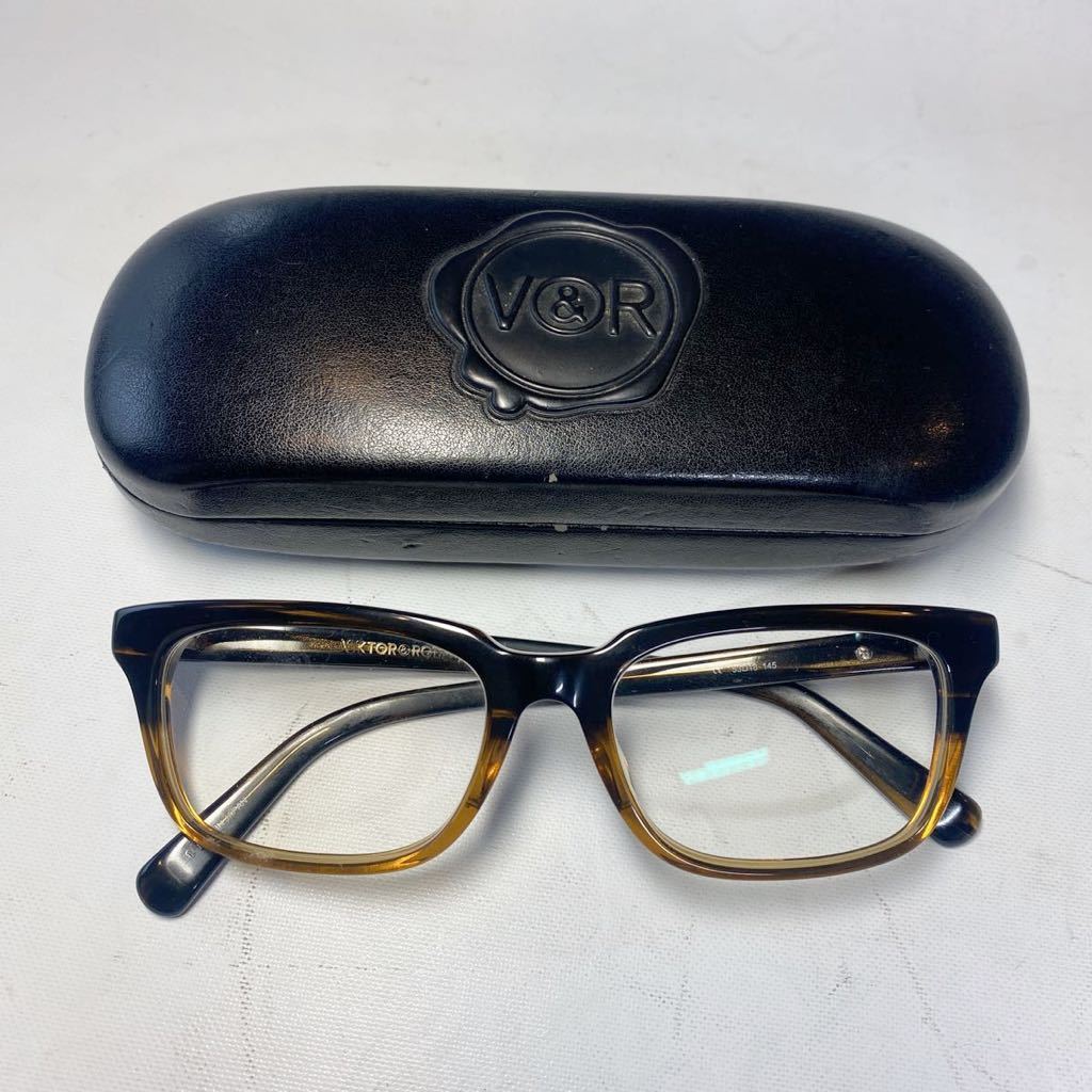 VIKTOR&ROLF 70-0076 53*18 145 Brown tortoise shell Victor & Rolf glasses glasses vr2308231