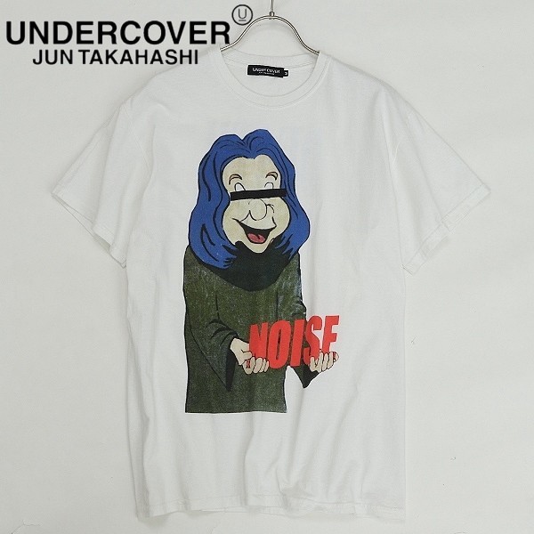 ◆UNDER COVER アンダーカバー NOISE MAN DEATH POP ノイズマン Tシャツ 白 ホワイト M_画像1