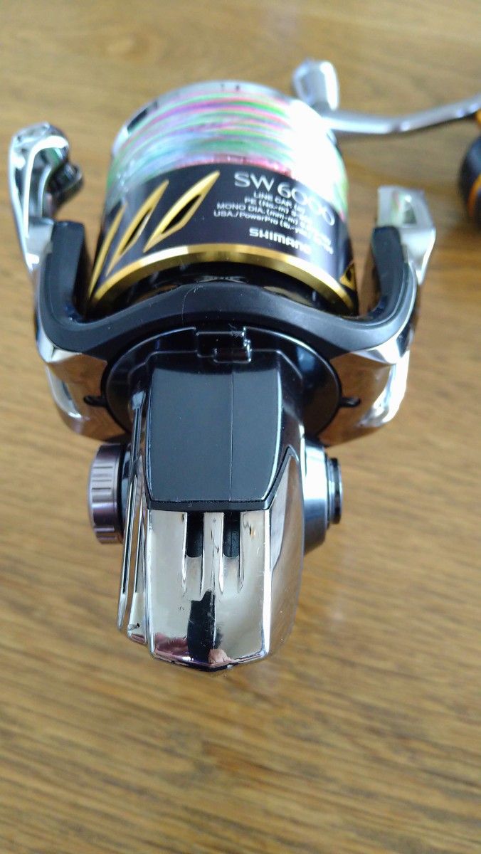 シマノ ステラSW 6000HG 夢屋ハンドルノブカスタム 使用 シマノ ステラSW 6000HG 夢屋ハンドルノブカスタム 使用